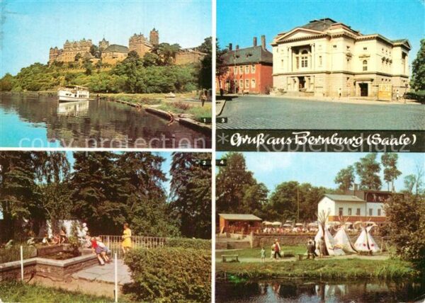 Bernburg Saale Schloss Kaffeegarten Paradies Goldfisch