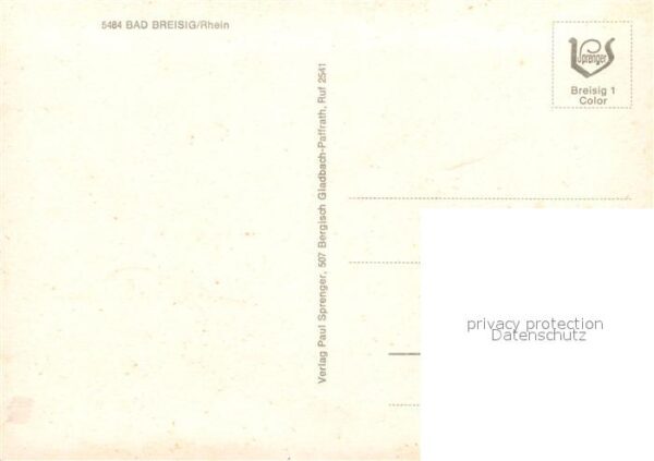 Bad Breisig Heilende Wasser Thermalbad Mineralbad F – Bild 2
