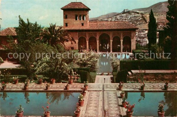 Granada Andalucia Alhambra Jardines del Partal