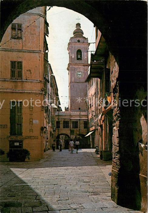 Bordighera Scorcio caratteristico Chiesa