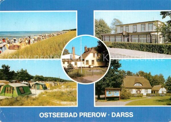 Prerow Ostseebad Strand FDGB Ferienheim Erholungsheim Ca
