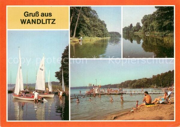 Wandlitz Seglerhafen Liepnitzsee Heiliger Pfuhl