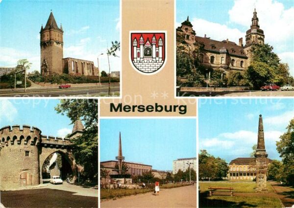 Merseburg Saale Kirchenruine St Sixti Haus der Kultur K