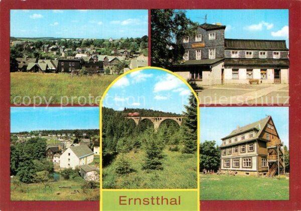 Ernstthal Teilansichten FDGB Erholungsheim Renste