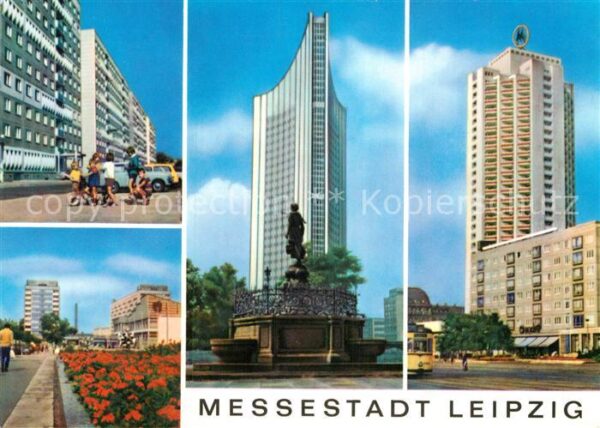 Leipzig Strasse des 18ten Oktober Sachsenplatz