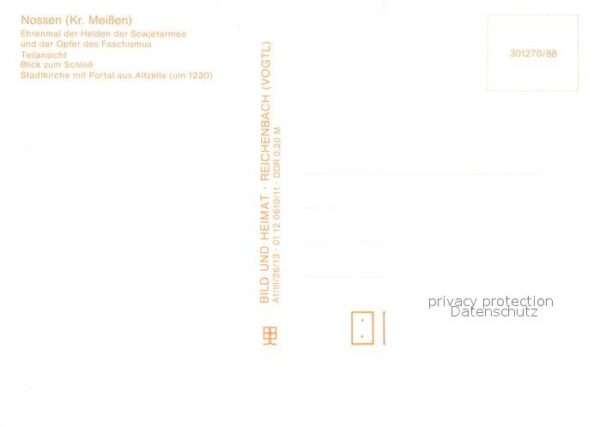 Nossen Ehrenmal der Helden der Sowjetarmee Tei – Bild 2