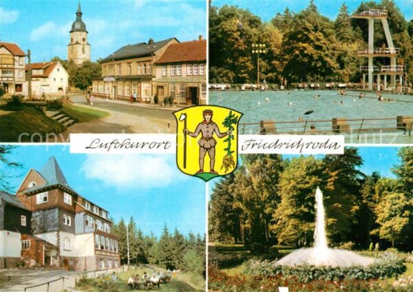 Friedrichroda Platz der DSF Schwimmbad Spiesberghaus