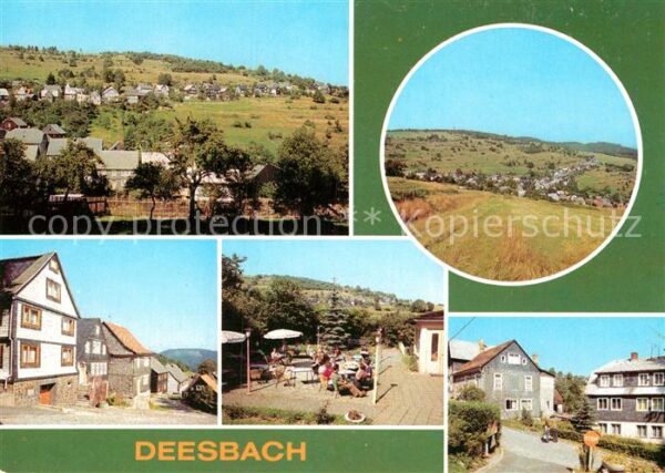 Deesbach Panorama Dorfstrasse Ferienheim Freunds
