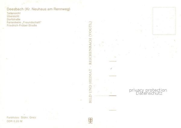 Deesbach Panorama Dorfstrasse Ferienheim Freunds – Bild 2