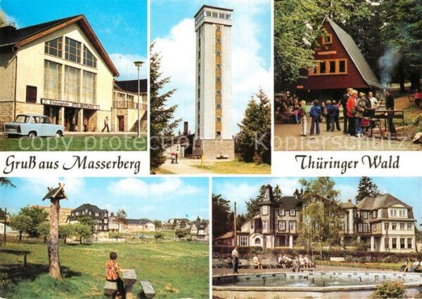 Masserberg FDGB Erholungsheim Otto Grotewohl Renns