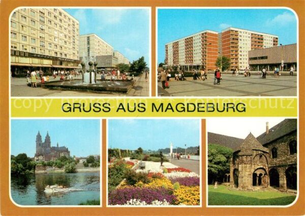 Magdeburg Karl Marx Str Julius Bremer Str Dom Pro