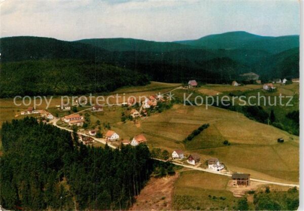 Huzenbach Murgtal mit Silberberg Fliegeraufnahme