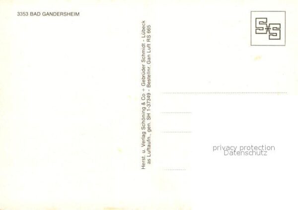 Bad Gandersheim Fliegeraufnahme – Bild 2