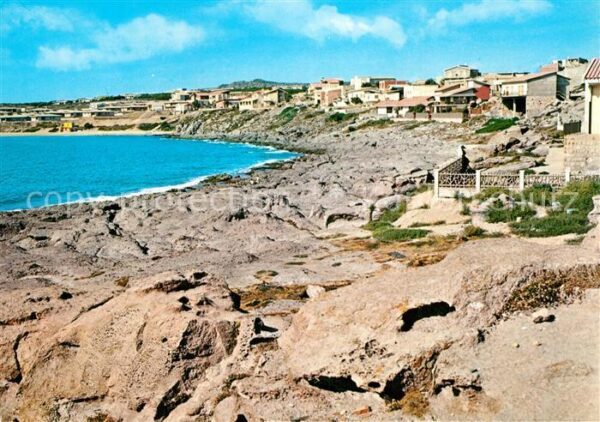 Portoscuso Scogliera e spiaggia