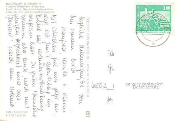 Greifensteine Erzgebirge Naturtheater Konsum Gaststätte Berghaus – Bild 2