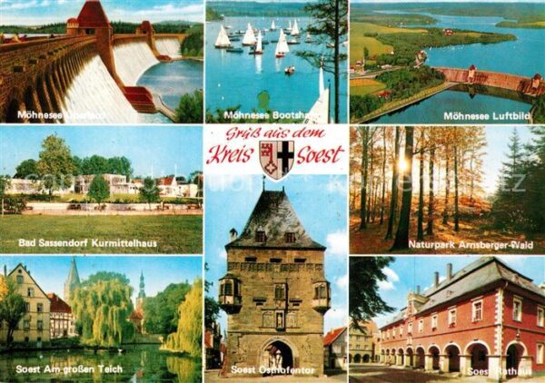 Soest Arnsberg Möhnesee Bootshaus Fliegeraufnahme Bad