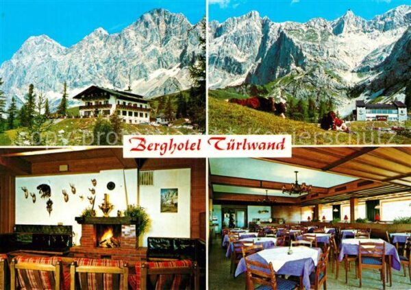 Dachstein Suedwandbahn Berghotel Türlwand Gasträume
