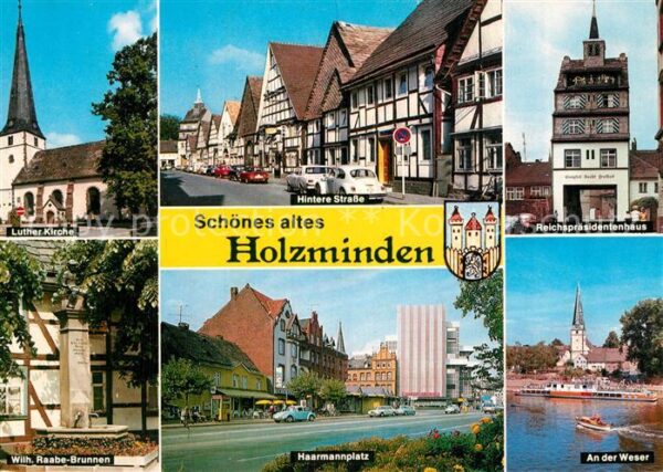 Holzminden Weser Luther Kirche Hintere Strasse Reichsprä
