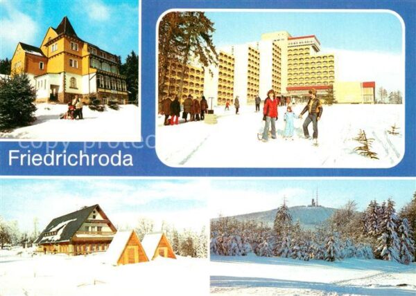 Friedrichroda Spiessberghaus FDGB Erholungsheim Augus