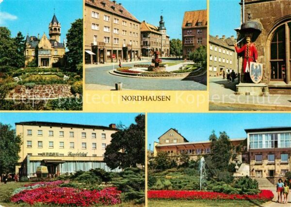 Nordhausen Thueringen Meyenburgmuseum Lutherplatz Roland HO H