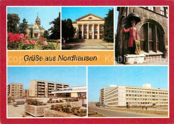 Nordhausen Thueringen Meyenburgmuseum Stadttheater Roland Neu