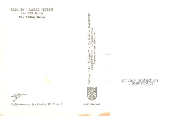 Rabat Marokko Rabat Hilton Le Petit Salon – Bild 2