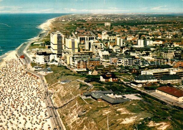 Westerland Sylt Fliegeraufnahme