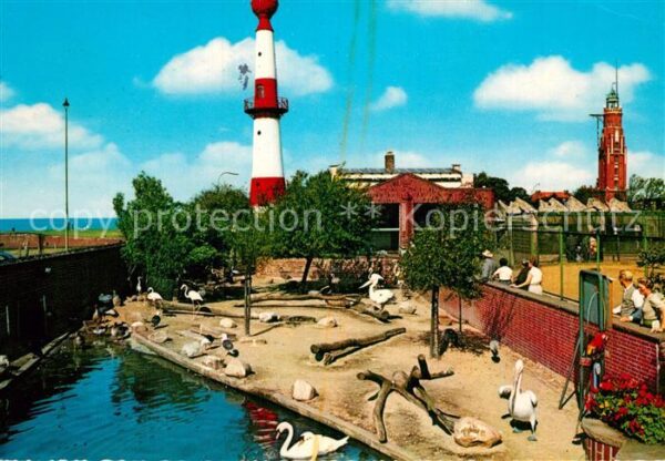 Bremerhaven Tiergrotten und alter Leuchtturm