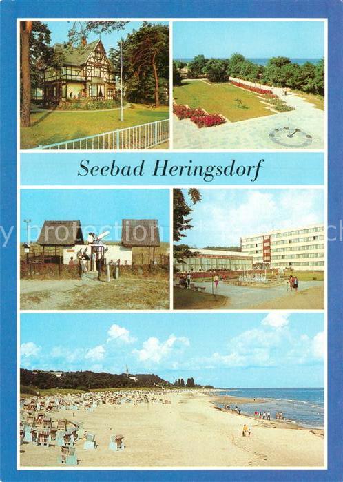 Heringsdorf Ostseebad Usedom Jugendherberge Herbert Tschäpe Promenad
