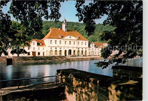 Bad Karlshafen Rathaus und Hafen