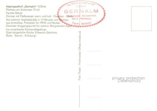 Pertisau Achensee Gern Alm Gaststube – Bild 2