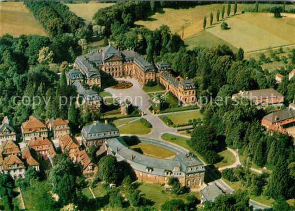 Bad Arolsen Residenzschloss Fliegeraufnahme