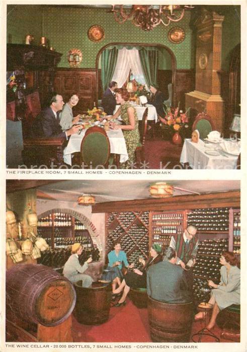 Copenhagen Kobenhavn The Fireplace Room The Wine Cellar