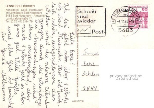 Bad Neuenahr-Ahrweiler Lenne Schlösschen – Bild 2
