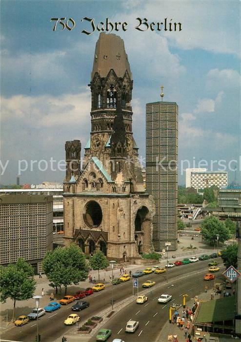 Berlin Alte und neue Gedächtniskirche