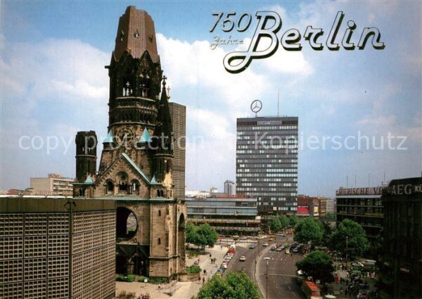 Berlin Kaiser Wilhelm Gedächtniskirche Europa