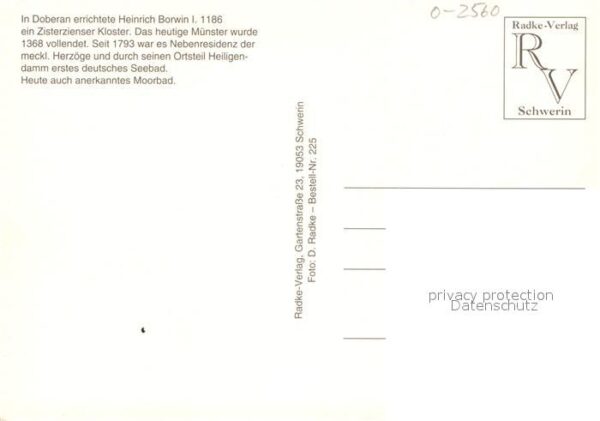 Bad Doberan Moorbad Molli Münster – Bild 2