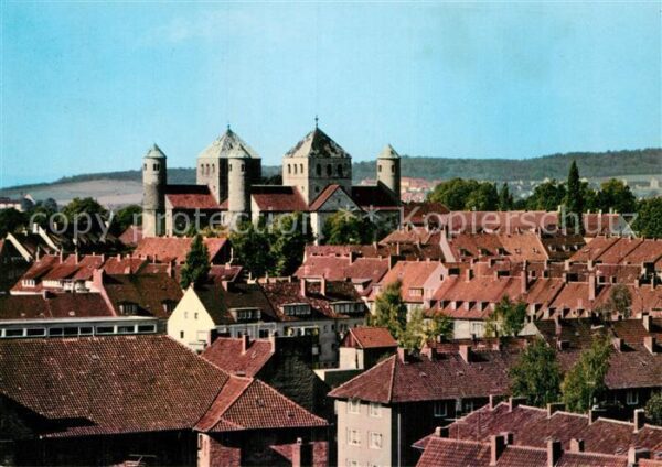 Hildesheim Stadtblick mit St Michaeliskirche
