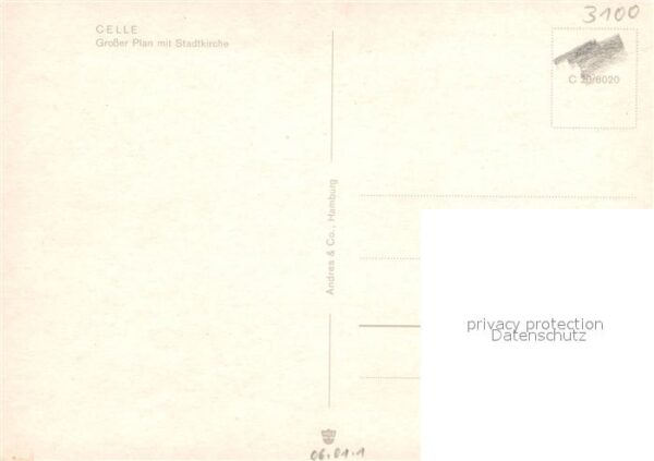 Celle Niedersachsen Grosser Plan mit Stadtkirche – Bild 2