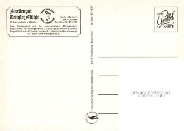Deinste Forellengut Deinster Mühle – Bild 2