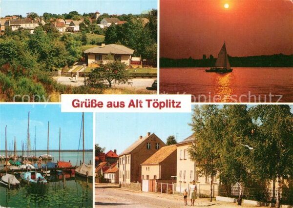 Alt Toeplitz Teilansicht Grosser Zernsee Dorfstrasse