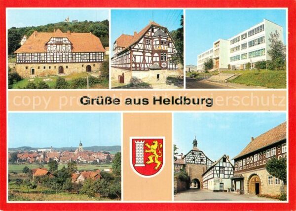Heldburg Bad Colberg Ehem Amtsgericht Rudi Arnstadt Oberschu