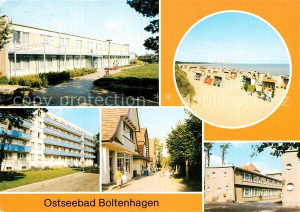 Boltenhagen Ostseebad Strand FDGB Erholungsheim John Brinkman