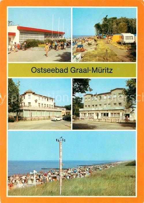 Graal-Mueritz Ostseebad Broilergaststätte Zeltplatz Uhlenflucht