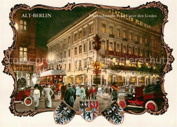 Berlin Friedrichstrasse Ecke Unter den Linden