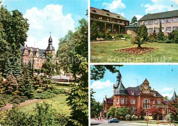 Bad Schmiedeberg Kurpark Eisenmoorbad Kurhaus