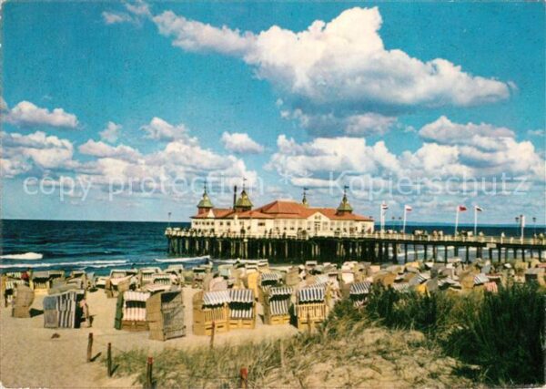 Ahlbeck Ostseebad Seebrücke Strand