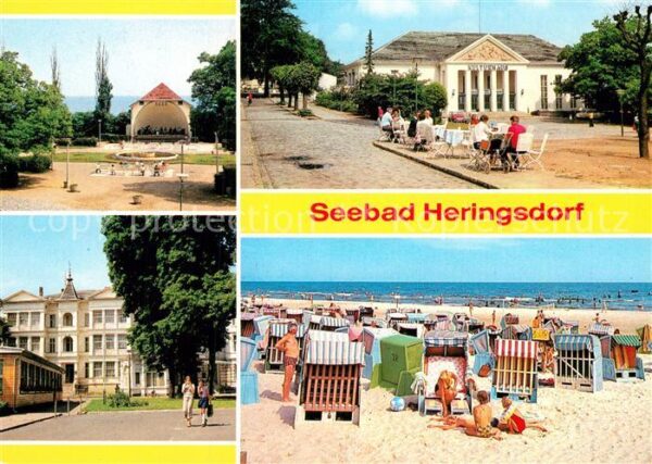 Heringsdorf Ostseebad Usedom Konzertplatz Kulturhaus FDGB Erholungsh