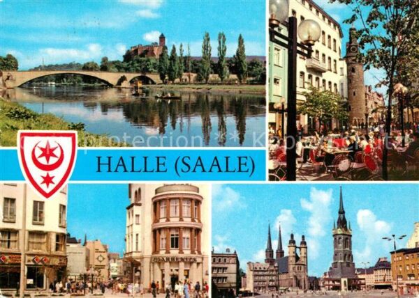 Halle Saale Burg Giebichenstein Klement Gottwald St