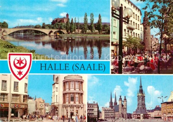 Halle Saale Burg Giebichenstein Klement Gottwald St